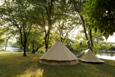 vissen op camping le clos bouyssac