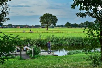 vissen op de Regge