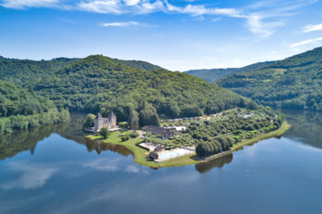 vissen op de Dordogne