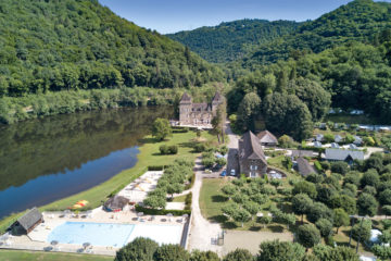 vissen op de Dordogne