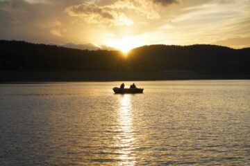 vissen op de Edersee