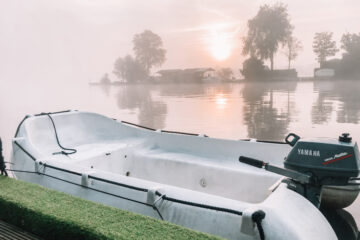 Natuurhuisje Island Life Boodschappenbootje