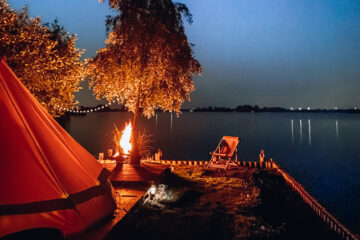 Natuurhuisje Island Life Kampvuur Uitzicht