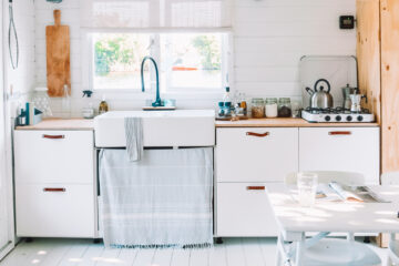 Natuurhuisje Island Life Keuken
